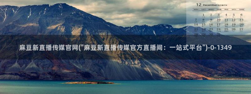 麻豆映传媒官网A